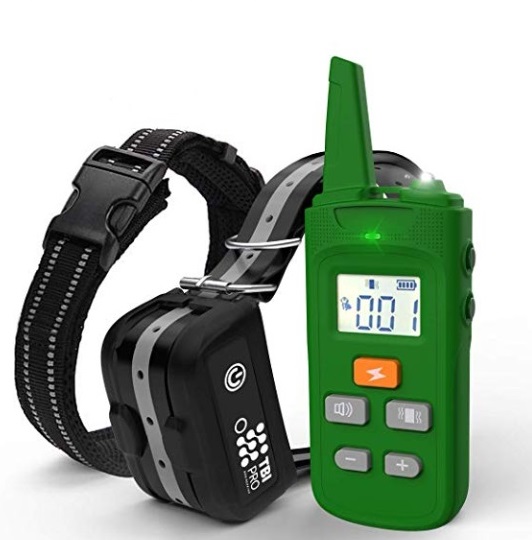 TBI Pro Professional K9 Dog Shock Training Collar with Remote Long-Range