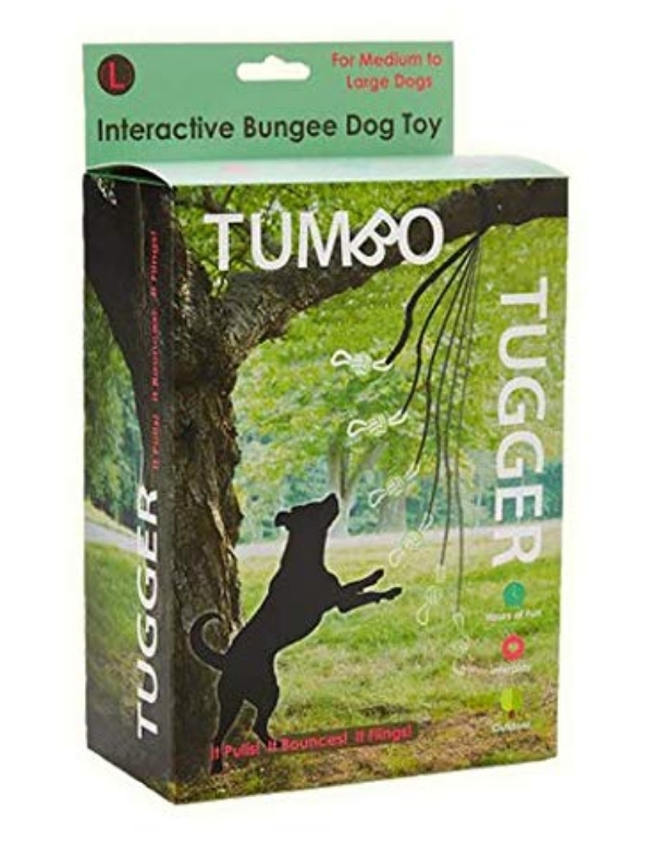 Tumbo Solo Slinger Outdoor Hanging Bungee Rope Tug Toy