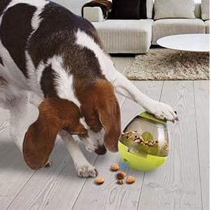 AIBOONDEE Treat Ball Dog Toy for Pet Increases IQ