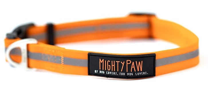 Mighty Paw Waterproof Dog Collar with Reflective Stripe review