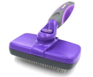 Hertzko Self Cleaning Slicker Brush review