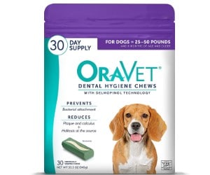 Oravet Dental Hygiene Chews for Dogs review