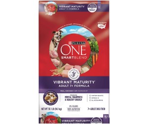 Purina ONE Senior Dog Food, SmartBlend Vibrant Maturity Adult 7+ review