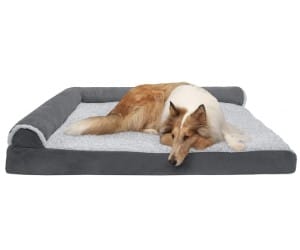 Furhaven Orthopedic Sofa Dog Bed with Cooling Gel Foam review